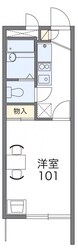 レオパレスＨＡＮＡＷＡの物件間取画像